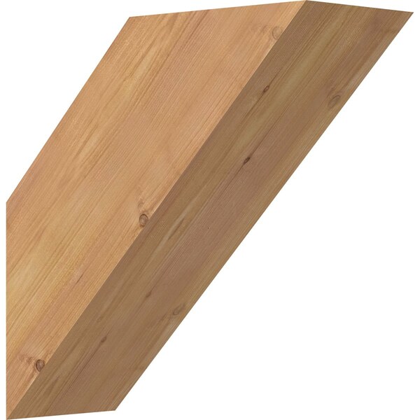Ekena Millwork 5 1/2"W x 14"D x 14"H Traditional Smooth Knee Brace, Western Red Cedar BRC06X14X14TRA00SWR - main